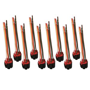 سوکت رله فن خودرو کد 2215 مناسب برای پژو 405  مجموعه ده عددی